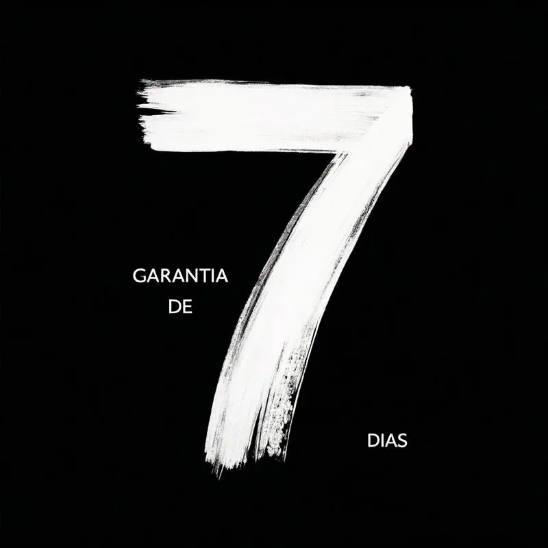 Garantia de satisfação de 7 dias